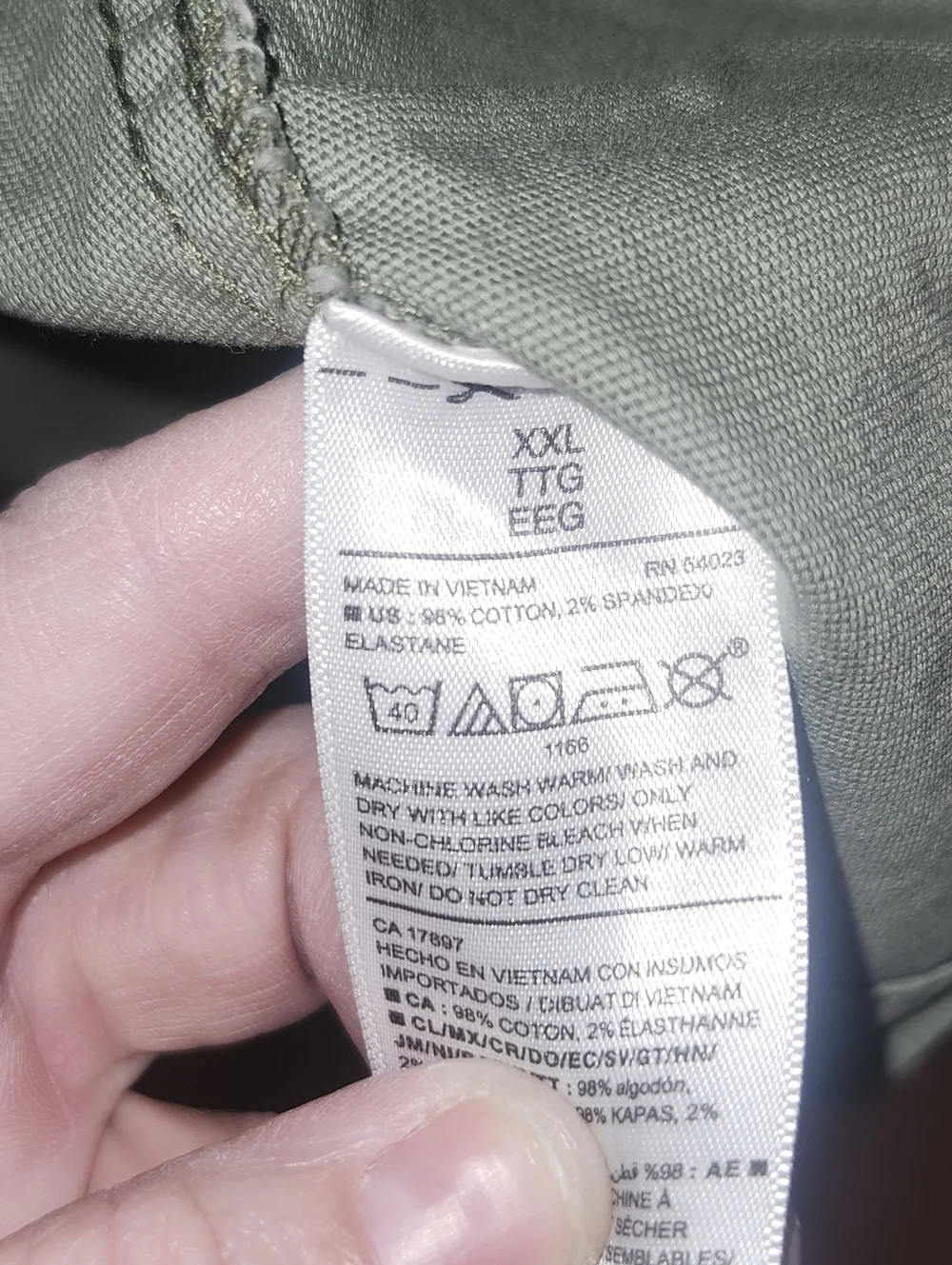 Old Navy Dark Olive Camo Utility Jacket XXL Contemporary Streetwear Military Chi